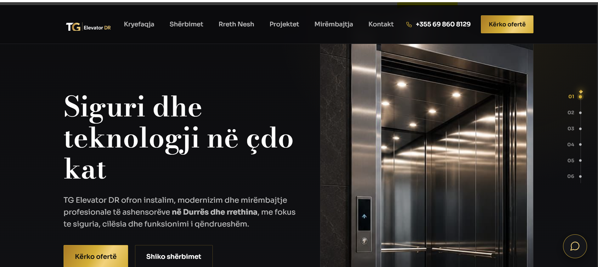 web – turiashensor.al – Fixotech Durrës