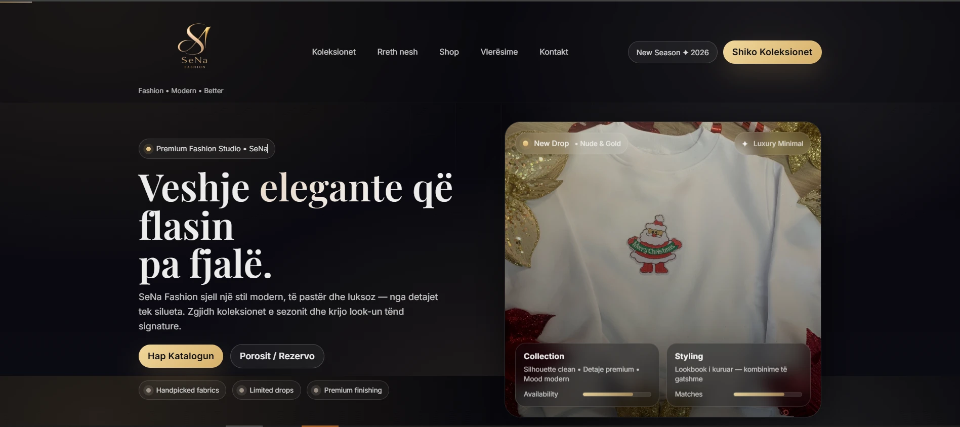 web – Sena Fashion – Fixotech Durrës